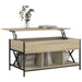 Măsuță de cafea stejar sonoma 100x55x50 cm lemn prelucrat/metal - WALTI WALTI