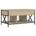 Măsuță de cafea stejar sonoma 100x55x50 cm lemn prelucrat/metal - WALTI WALTI