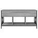 Măsuță de cafea gri sonoma 100x55x50 cm lemn prelucrat și metal - WALTI WALTI
