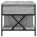 Măsuță de cafea gri sonoma 100x55x50 cm lemn prelucrat și metal - WALTI WALTI