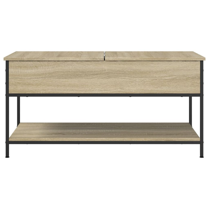 Măsuță de cafea stejar sonoma 100x50x50 cm lemn prelucrat/metal WALTI
