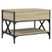 Măsuță de cafea, 70x50x50 cm, lemn prelucrat și metal - WALTI WALTI