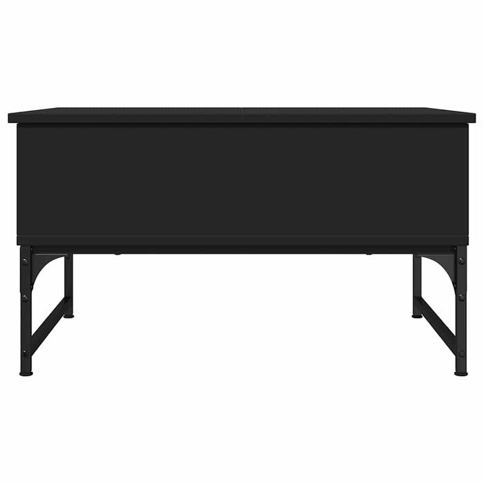 Măsuță de cafea, negru, 70x50x40 cm, lemn prelucrat și metal - WALTI WALTI