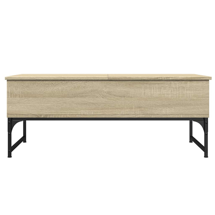 Măsuță de cafea stejar sonoma 100x50x40 cm lemn prelucrat/metal - WALTI WALTI