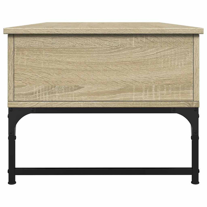 Măsuță de cafea stejar sonoma 100x50x40 cm lemn prelucrat/metal - WALTI WALTI