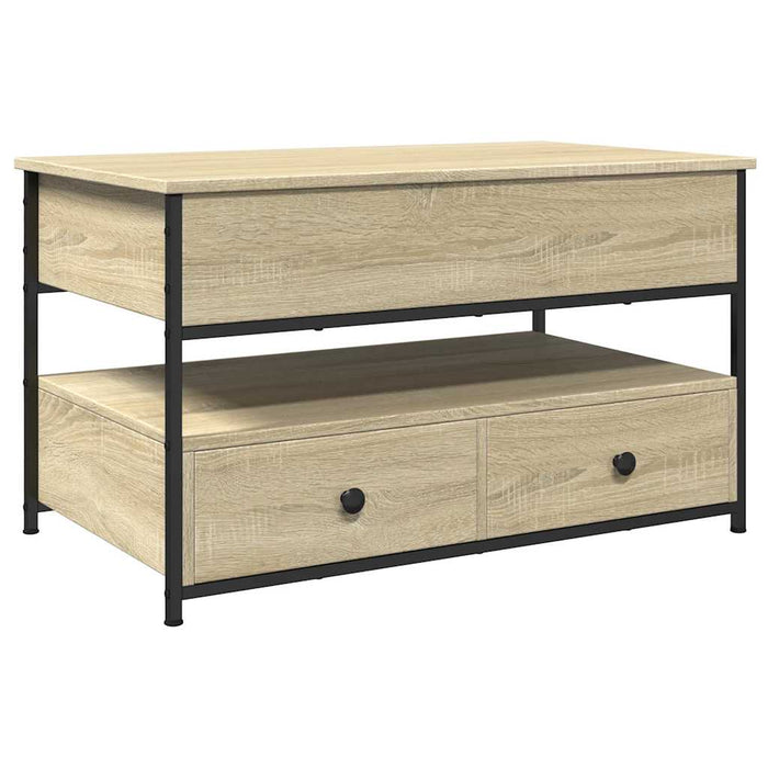 Măsuță de cafea stejar sonoma 85x50x50 cm lemn prelucrat/metal WALTI