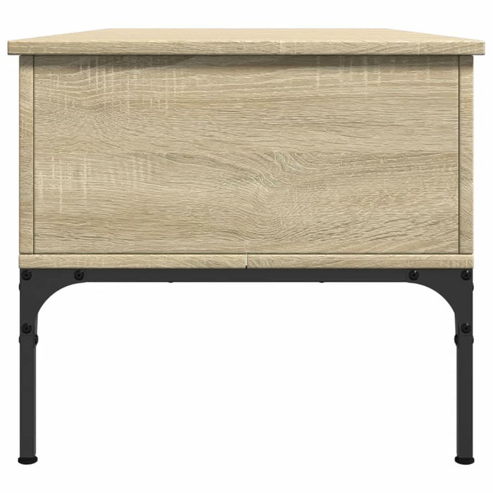 Măsuță cafea stejar sonoma 100x50x45 cm lemn prelucrat și metal - WALTI WALTI