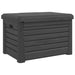 Cutie de perne exterior antracit 73x50,5x46,5 cm polipropilenă - WALTI WALTI