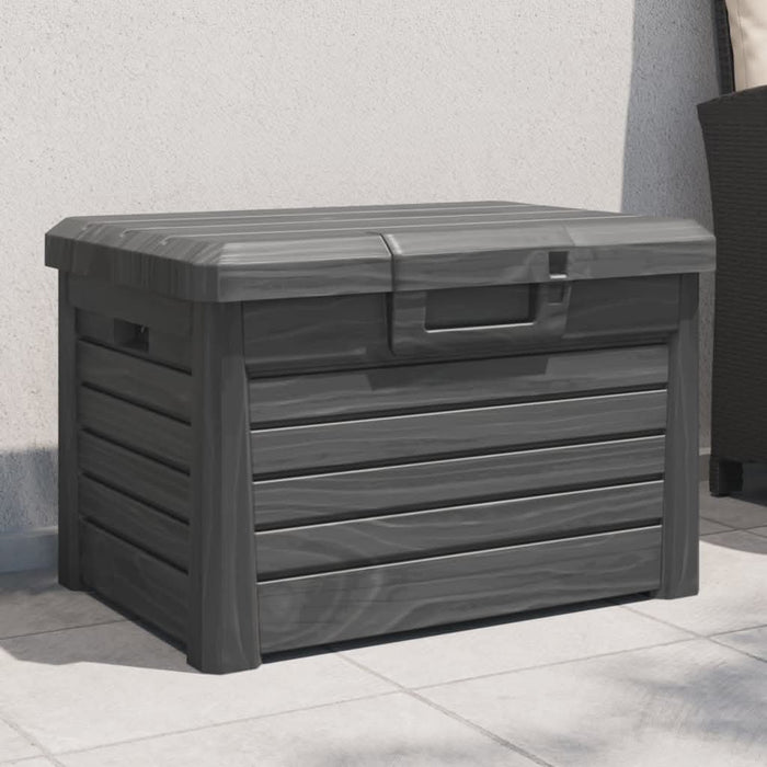 Cutie de perne exterior antracit 73x50,5x46,5 cm polipropilenă - WALTI WALTI