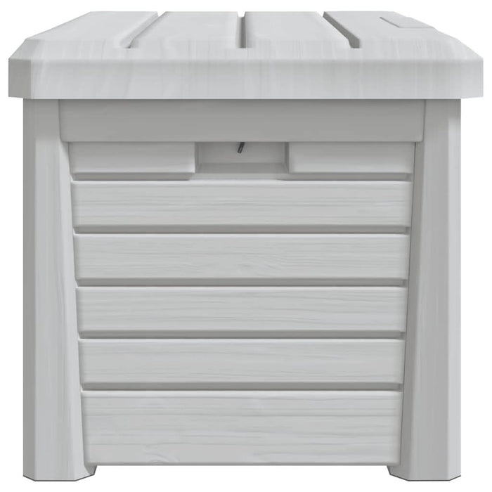 Cutie de perne de exterior gri 73x50,5x46,5 cm polipropilenă - WALTI WALTI