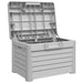 Cutie de perne de exterior gri 73x50,5x46,5 cm polipropilenă - WALTI WALTI