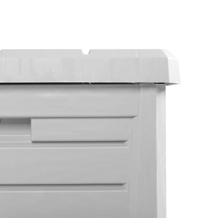 Cutie de perne de exterior gri 73x50,5x46,5 cm polipropilenă - WALTI WALTI