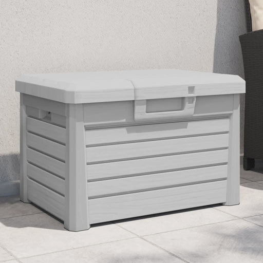 Cutie de perne de exterior gri 73x50,5x46,5 cm polipropilenă - WALTI WALTI
