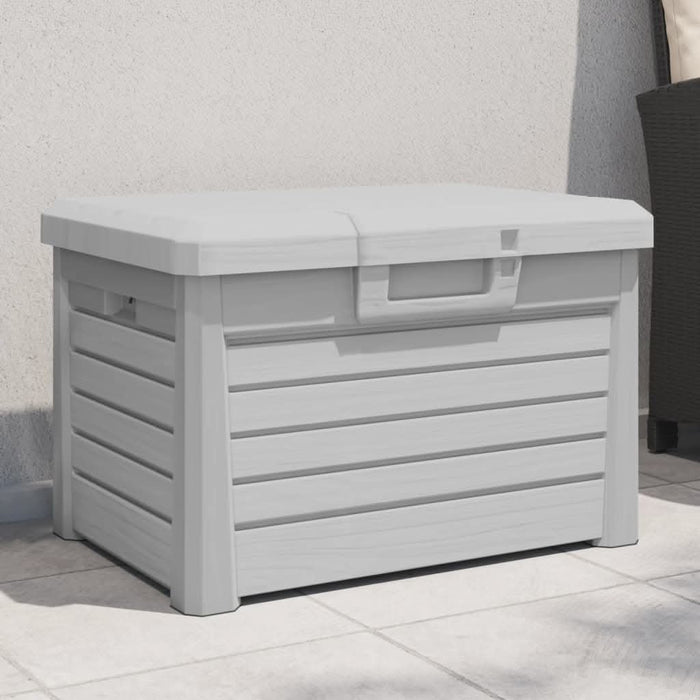 Cutie de perne de exterior gri 73x50,5x46,5 cm polipropilenă - WALTI WALTI