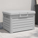 Cutie de perne de exterior gri 73x50,5x46,5 cm polipropilenă - WALTI WALTI