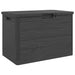 Cutie de perne exterior antracit 77,5x44,5x53 cm polipropilenă - WALTI WALTI
