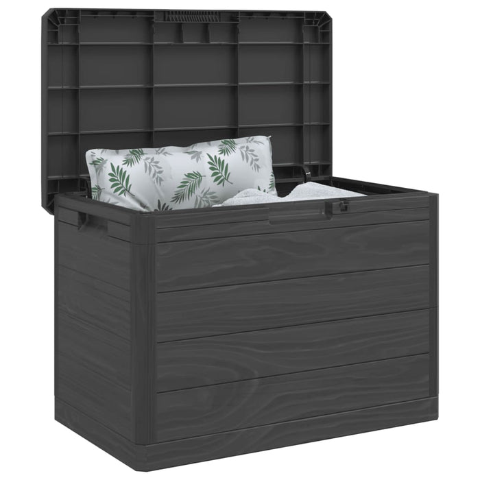 Cutie de perne exterior antracit 77,5x44,5x53 cm polipropilenă - WALTI WALTI