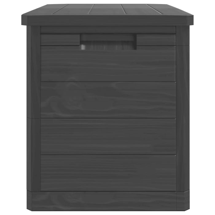 Cutie de perne exterior antracit 77,5x44,5x53 cm polipropilenă - WALTI WALTI