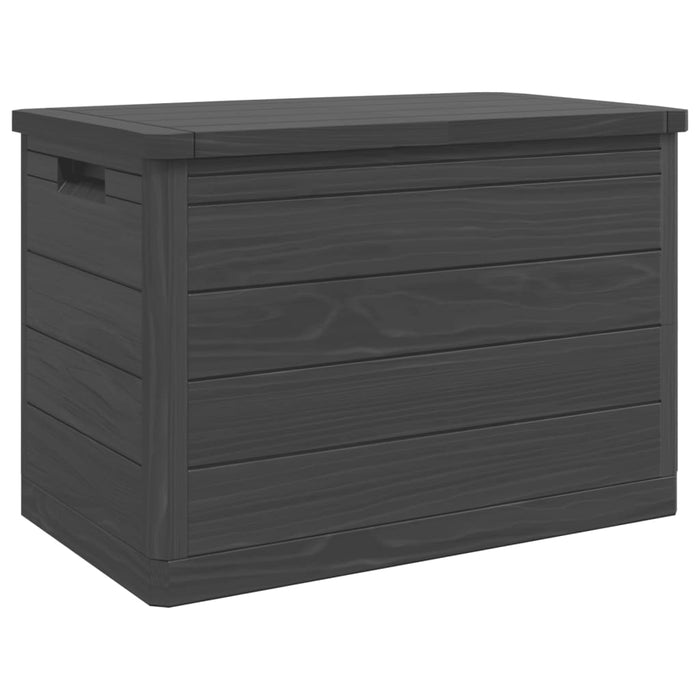 Cutie de perne exterior antracit 77,5x44,5x53 cm polipropilenă - WALTI WALTI
