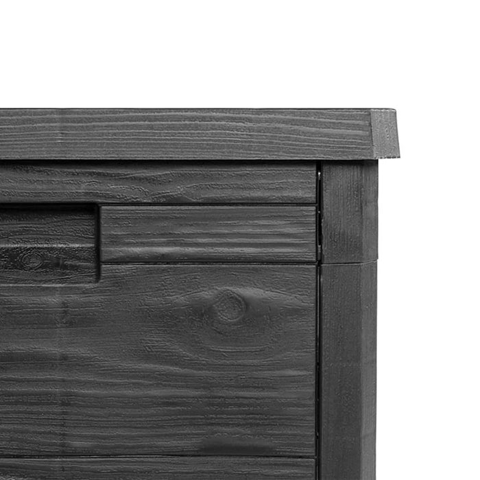 Cutie de perne exterior antracit 77,5x44,5x53 cm polipropilenă - WALTI WALTI