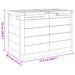 Cutie de perne exterior antracit 77,5x44,5x53 cm polipropilenă - WALTI WALTI