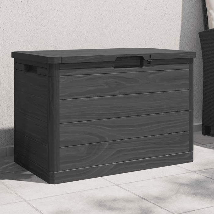 Cutie de perne exterior antracit 77,5x44,5x53 cm polipropilenă - WALTI WALTI