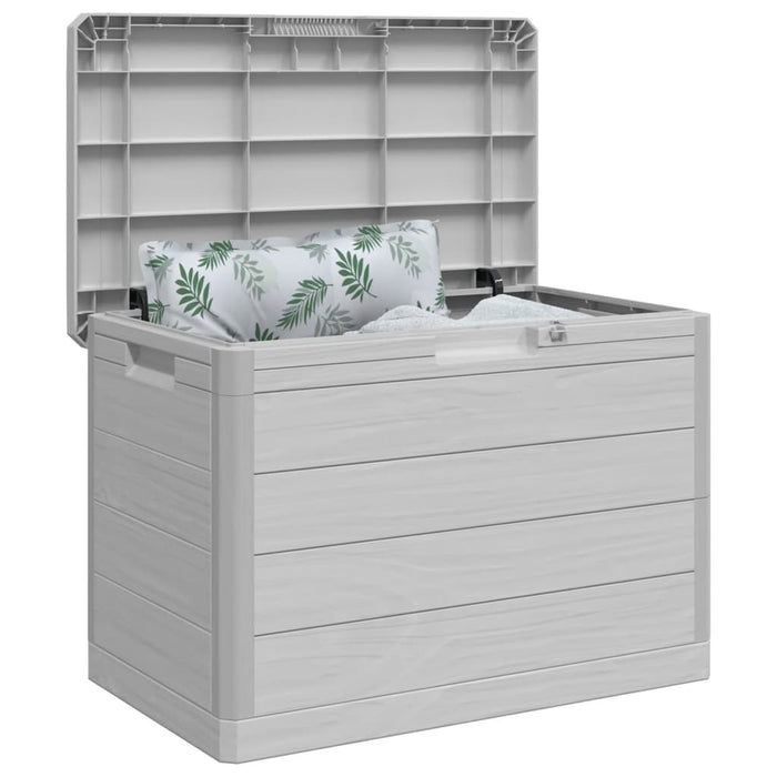 Cutie de perne de exterior gri 77,5x44,5x53 cm polipropilenă - WALTI WALTI