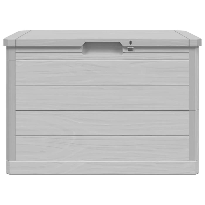 Cutie de perne de exterior gri 77,5x44,5x53 cm polipropilenă - WALTI WALTI