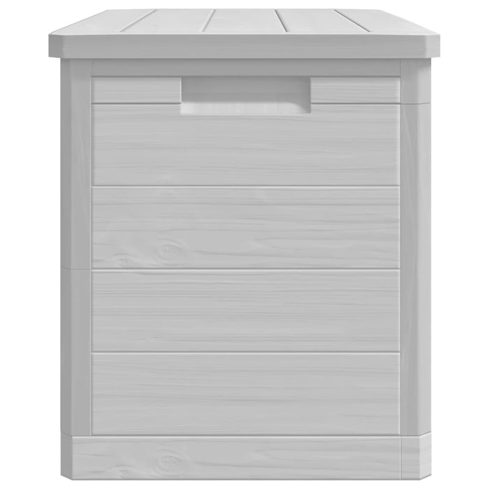 Cutie de perne de exterior gri 77,5x44,5x53 cm polipropilenă - WALTI WALTI