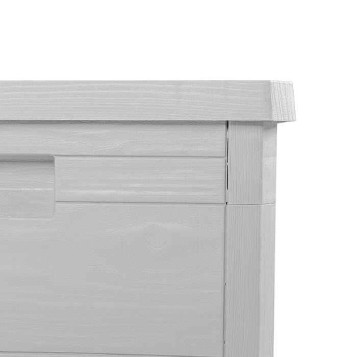 Cutie de perne de exterior gri 77,5x44,5x53 cm polipropilenă - WALTI WALTI