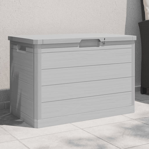 Cutie de perne de exterior gri 77,5x44,5x53 cm polipropilenă - WALTI WALTI