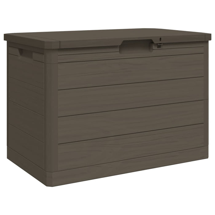Cutie de perne de exterior maro 77,5x44,5x53 cm polipropilenă - WALTI WALTI