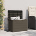 Cutie de perne de exterior maro 77,5x44,5x53 cm polipropilenă - WALTI WALTI