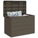Cutie de perne de exterior maro 77,5x44,5x53 cm polipropilenă - WALTI WALTI