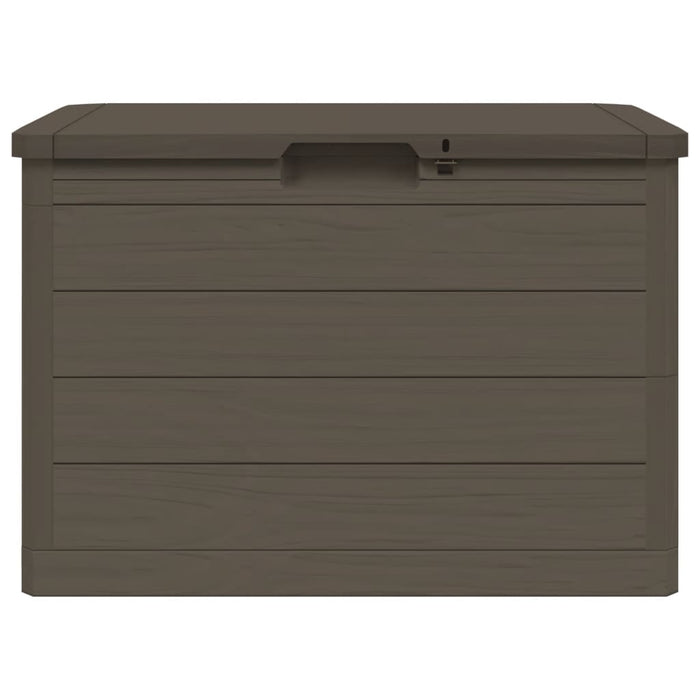 Cutie de perne de exterior maro 77,5x44,5x53 cm polipropilenă - WALTI WALTI