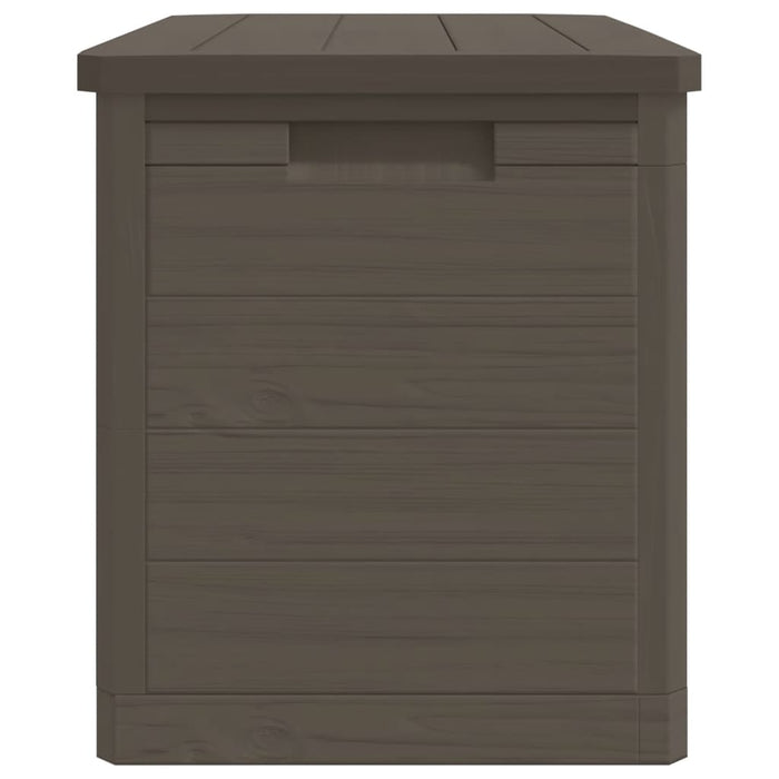 Cutie de perne de exterior maro 77,5x44,5x53 cm polipropilenă - WALTI WALTI