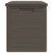 Cutie de perne de exterior maro 77,5x44,5x53 cm polipropilenă - WALTI WALTI