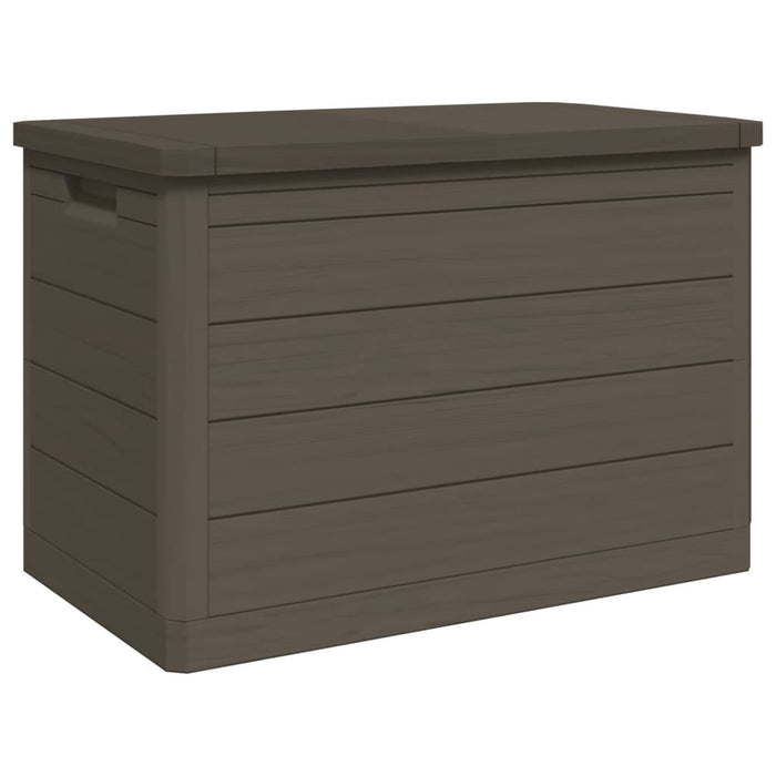 Cutie de perne de exterior maro 77,5x44,5x53 cm polipropilenă - WALTI WALTI