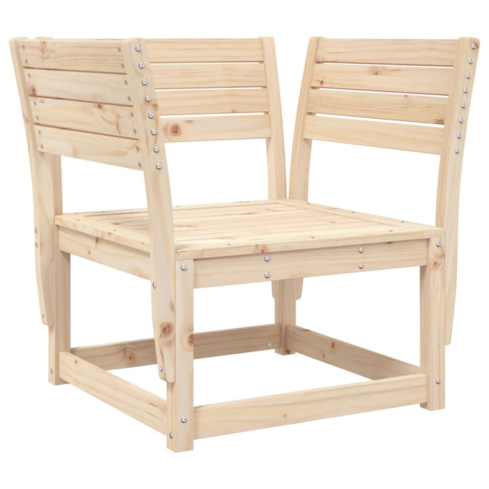 Set mobilier relaxare de grădină 5 piese lemn masiv de pin WALTI
