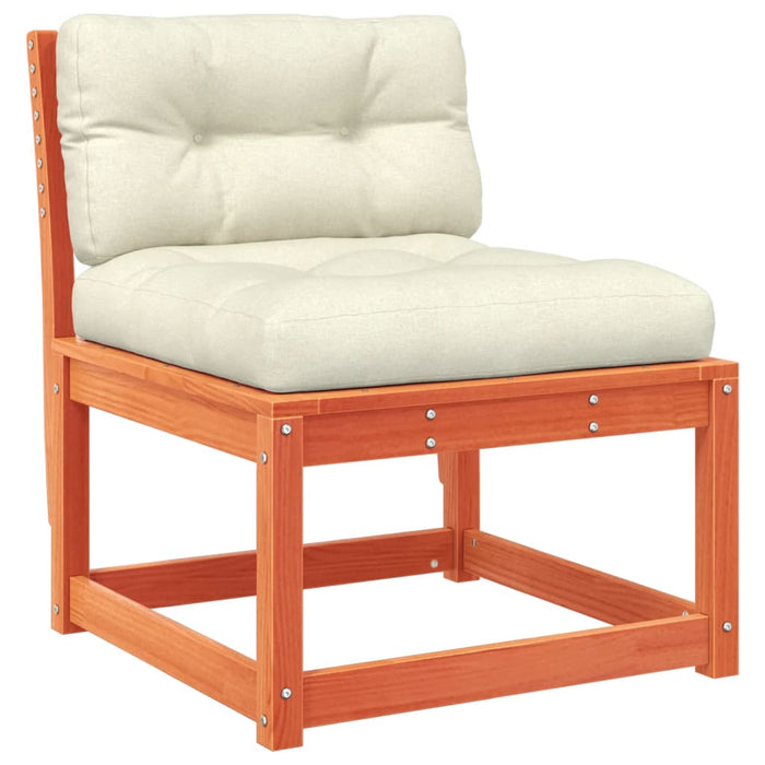 Set mobilier de grădină cu perne, 5 piese, lemn masiv de pin - WALTI WALTI