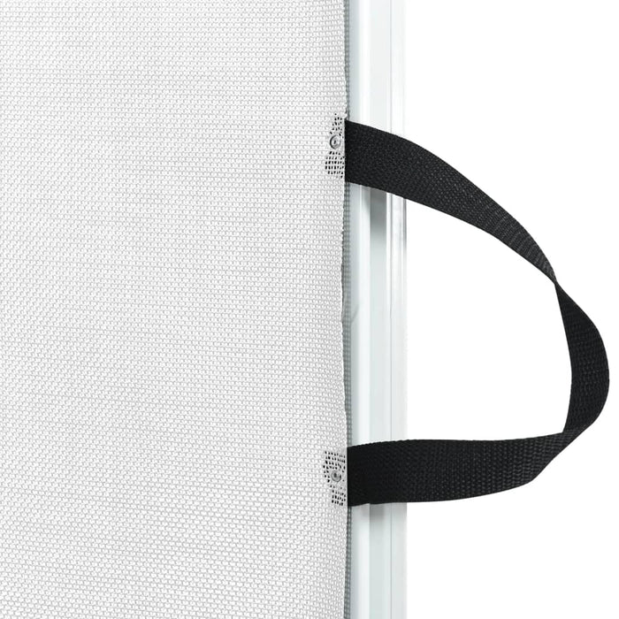 Poartă retractabilă animale de companie, alb, 82,5x125 cm - WALTI WALTI