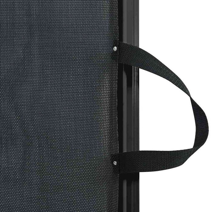 Poartă retractabilă animale de companie, negru, 82,5x125 cm - WALTI WALTI