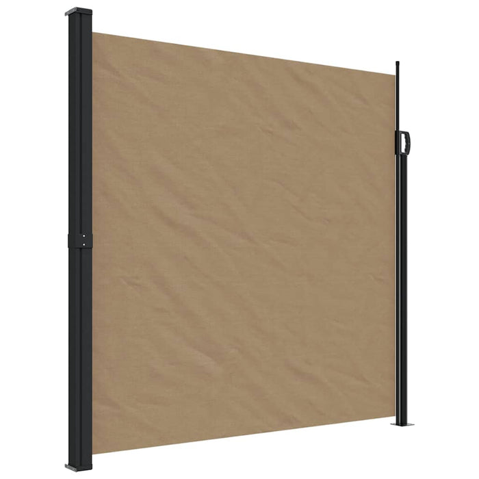 Copertina laterală retractabilă, gri taupe, 200x300 cm - WALTI WALTI