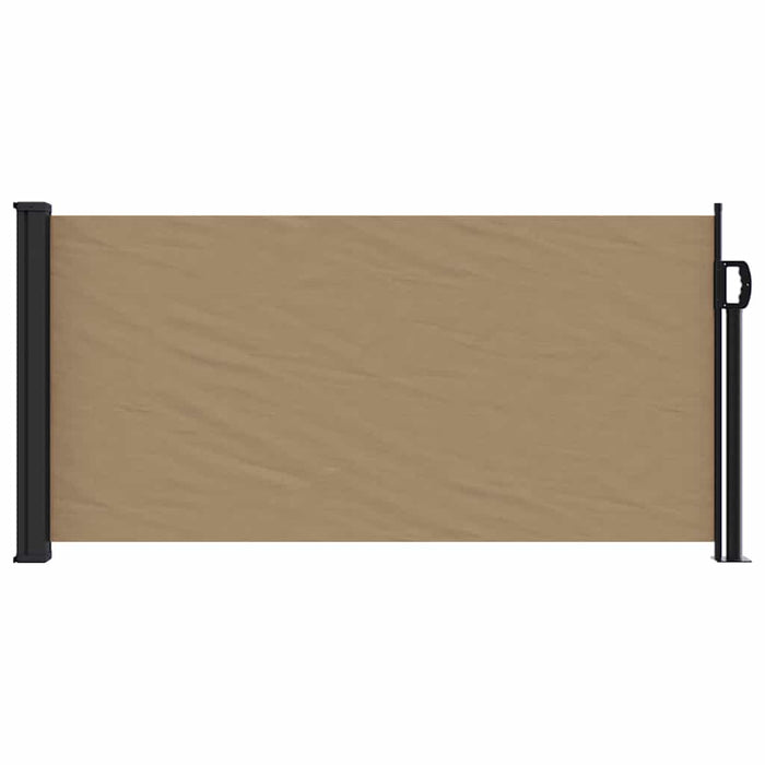 Copertina laterală retractabilă, gri taupe, 100x500 cm - WALTI WALTI