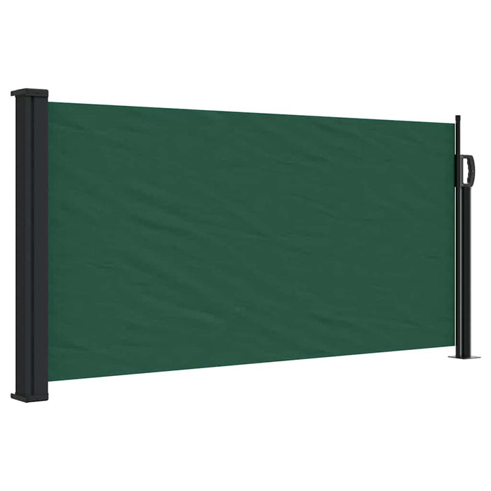 Copertina laterală retractabilă, verde închis, 100x500 cm - WALTI WALTI