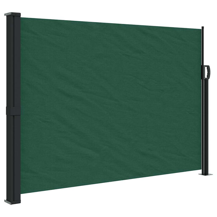 Copertina laterală retractabilă, verde închis, 140x500 cm - WALTI WALTI
