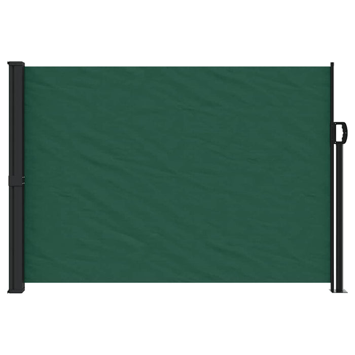 Copertina laterală retractabilă, verde închis, 140x500 cm - WALTI WALTI