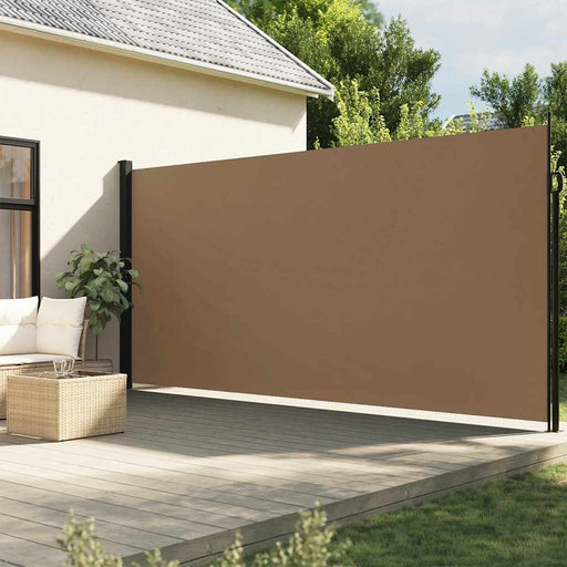 Copertina laterală retractabilă, gri taupe, 200x500 cm - WALTI WALTI