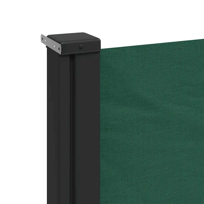 Copertina laterală retractabilă, verde închis, 200x500 cm - WALTI WALTI