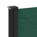 Copertina laterală retractabilă, verde închis, 200x500 cm - WALTI WALTI